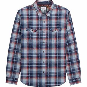 MERIDIAN LINE Mens Sz L Plaid Multi Colored Long Sleeve Shirt